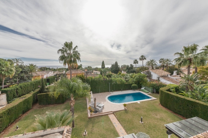 Marbella onroerend goed - Golden Mile - gezins villa met 4 slaapkamers
